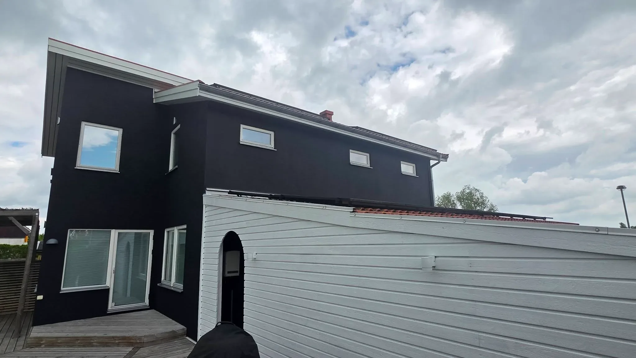 Större fastighet i Skåne målad av VIP Måleri